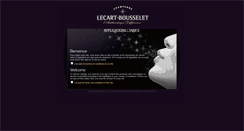 Desktop Screenshot of lecart-bousselet.com